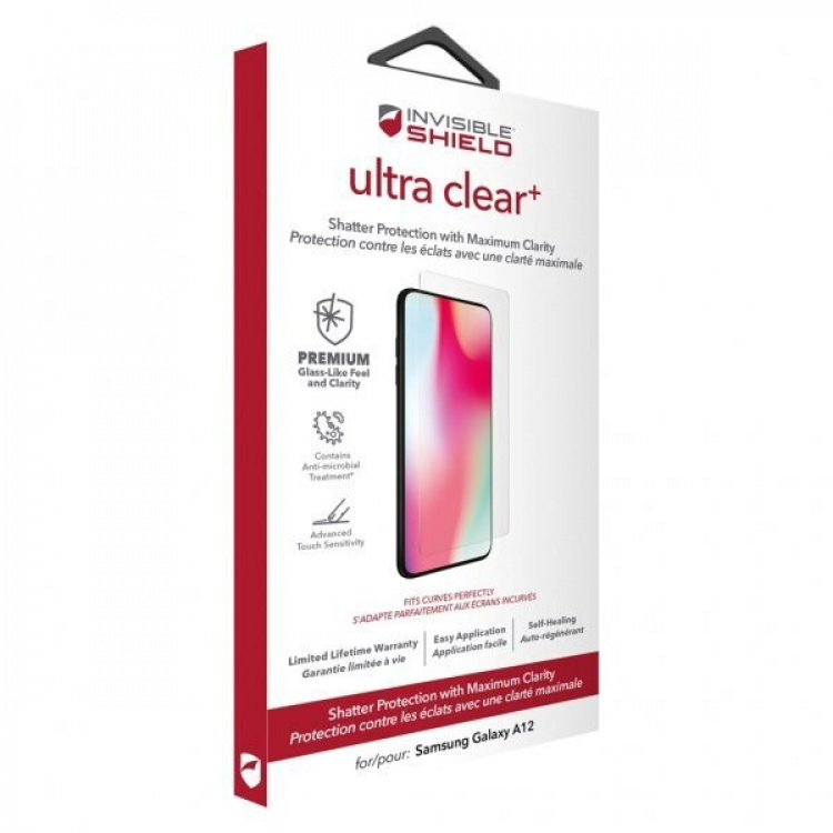ZAGG InvisibleShield Ultra Clear+ Samsung Galaxy A12 Scherm