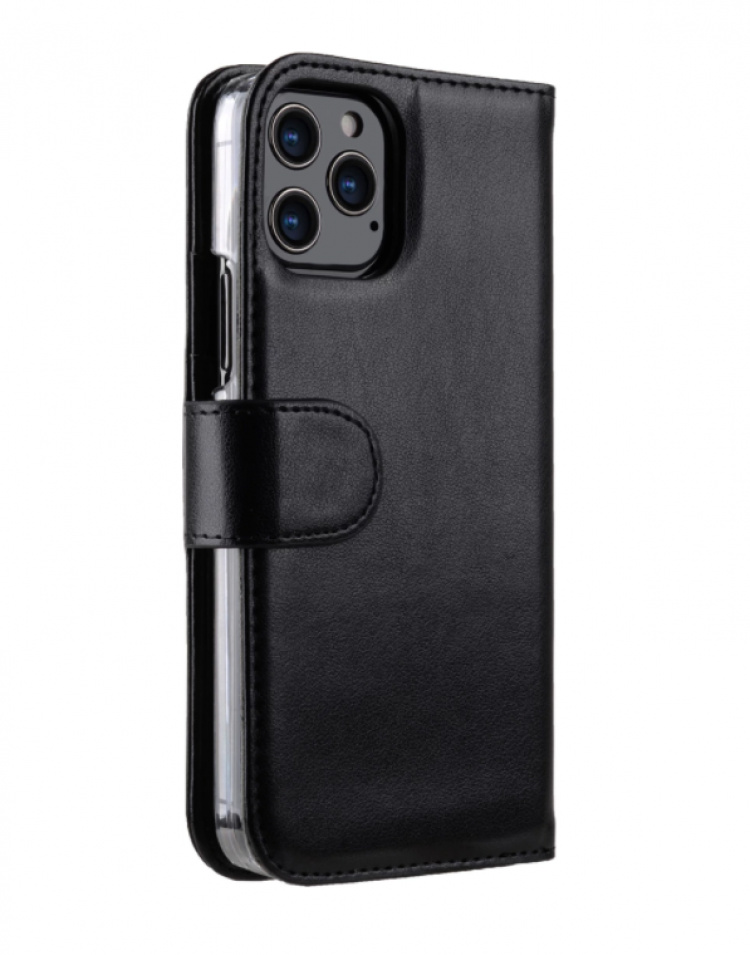 Melkco Portemonneehoesje voor iPhone 12 Pro Max, zwart