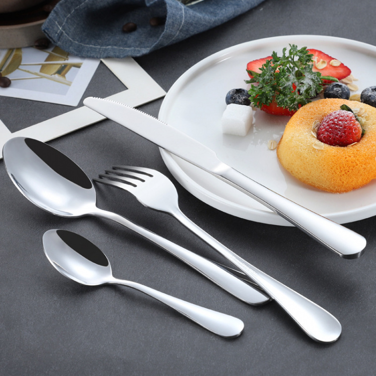 Bestekset 6 personen 24-delig roestvrijstalen bestek