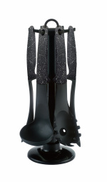 Keukengerei set 7-delig, draaibaar, om te koken Keukengerei set 7-delig, draaibaar, om te koken