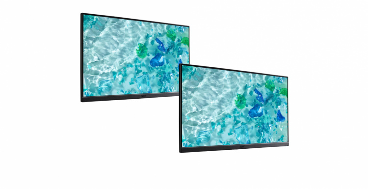 Bureauhouder voor twee monitoren en twee schermen van Acer – Pre-owned, Klasse C