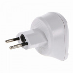 SKROSS Reisadapter Combo - Wereld-naar-Zwitserland Geaard