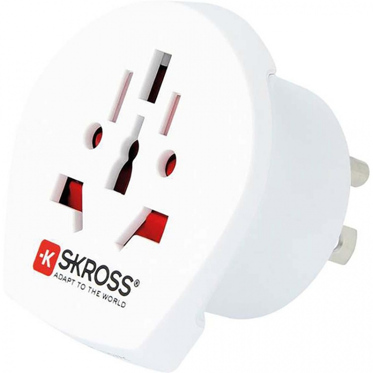 SKROSS Reisadapter Wereld-naar-USA USB Geaard SKROSS Reisadapter Wereld-naar-USA USB Geaard