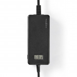 Nedis Universele AC-Stroomadapter | 36 W | 5 - 24 V DC | 1.80 m | 2.4 - 3.0 A | 7 plug(s) | Zwart Nedis Universele AC-Stroomadapter | 36 W | 5 - 24 V DC | 1.80 m | 2.4 - 3.0 A | 7 plug(s) | Zwart