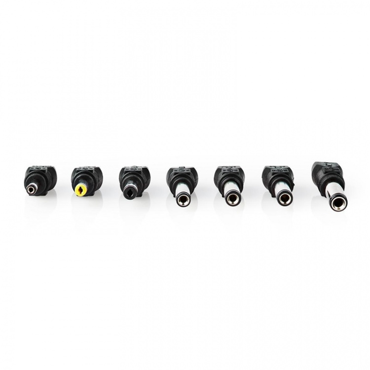 Nedis Universele AC-Stroomadapter | 36 W | 5 - 24 V DC | 1.80 m | 2.4 - 3.0 A | 7 plug(s) | Zwart Nedis Universele AC-Stroomadapter | 36 W | 5 - 24 V DC | 1.80 m | 2.4 - 3.0 A | 7 plug(s) | Zwart