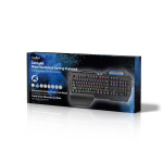 Nedis Bedraad Gaming Toetsenbord | USB | Mechanische Toetsen | RGB | US internationaal | US Internationaal | USB Gevoed | Lengte stroomkabel: 1.70 m | Gaming