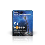 Nedis Streaming- en Gamingmicrofoon | Gebruikt voor: Desktop / Notebook | USB | Uitgangen audio / video / data: 1x 3.5 mm Audio Out | Aan/uit knop | Koptelefoonoutput Nedis Streaming- en Gamingmicrofoon | Gebruikt voor: Desktop / Notebook | USB | Uitgangen audio / video / data: 1x 3.5 mm Audio Out | Aan/uit knop | Koptelefoonoutput