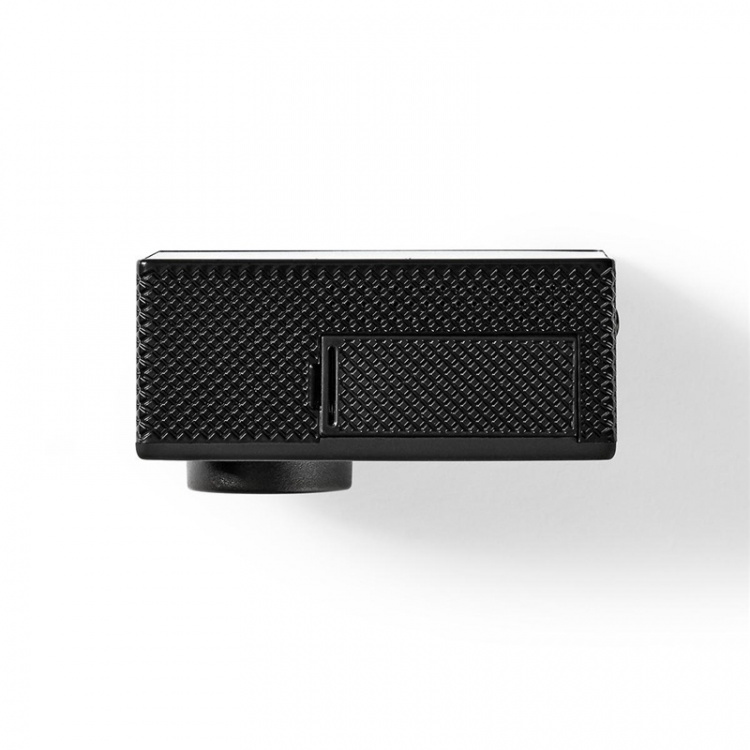 Nedis Action Cam | 1 Scherm | 1080p@30fps | 12 MPixel | Waterbestendig tot: 30.0 m | 90 min | Wi-Fi | App beschikbaar voor: Android™ / IOS | Mounts inbegrepen | Zwart