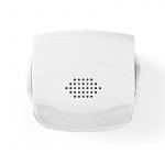 Nedis Bewegingsmelder met Alarm | Batterij Gevoed | 3x AAA/LR03 | 80 dB | Detectiebereik: 1.10 m | Detectiehoek: 10 ° | Plafond / Wand | Wit Nedis Bewegingsmelder met Alarm | Batterij Gevoed | 3x AAA/LR03 | 80 dB | Detectiebereik: 1.10 m | Detectiehoek: 10 ° | Plafond / Wand | Wit