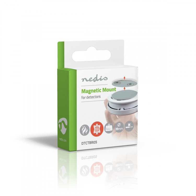 Nedis Montageset | Diameter: 39.4 mm | Magnetisch | Zelfklevende tape | Zilver Nedis Montageset | Diameter: 39.4 mm | Magnetisch | Zelfklevende tape | Zilver