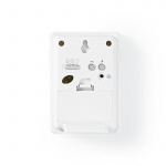 Nedis Draadloze Deurbelset | Batterij Gevoed | 3 V DC | 1x CR2032 | Volume: 80 dB | Signaalbereik: 300 m | IP44 | 36 Melodiën | 1 Ontvanger | Wit