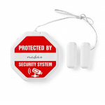 Nedis Deurstop-Raamalarm | Batterij Gevoed | 2x CR2032 | 85 dB | Wit Nedis Deurstop-Raamalarm | Batterij Gevoed | 2x CR2032 | 85 dB | Wit