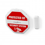 Nedis Deurstop-Raamalarm | Batterij Gevoed | 2x CR2032 | 85 dB | Wit Nedis Deurstop-Raamalarm | Batterij Gevoed | 2x CR2032 | 85 dB | Wit