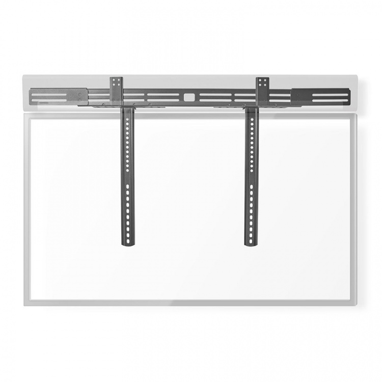 Nedis Soundbar Beugel | Geschikt voor: Universeel | Met TV Bevestiging | 10 kg | Diepteaanpassing | Staal | Zwart Nedis Soundbar Beugel | Geschikt voor: Universeel | Met TV Bevestiging | 10 kg | Diepteaanpassing | Staal | Zwart