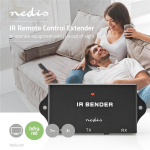Nedis Infrarood Extender voor Afstandsbediening | Signaalbereik: 7.0 m | 3 Apparaten | ABS | Zwart Nedis Infrarood Extender voor Afstandsbediening | Signaalbereik: 7.0 m | 3 Apparaten | ABS | Zwart