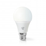 Nedis SmartLife LED Bulb | Wi-Fi | B22 | 800 lm | 9 W | Warm Wit | 2700 K | Android™ / IOS | A60 | 1 Stuks