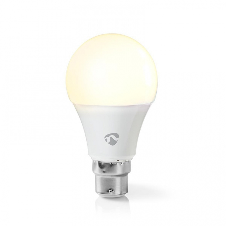 Nedis SmartLife LED Bulb | Wi-Fi | B22 | 800 lm | 9 W | Warm Wit | 2700 K | Android™ / IOS | A60 | 1 Stuks