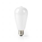Nedis SmartLife LED Filamentlamp | E27 | 500 lm | 5 W | Warm Wit | 2700 K | Glas | Android™ / IOS | ST64 | 1 Stuks