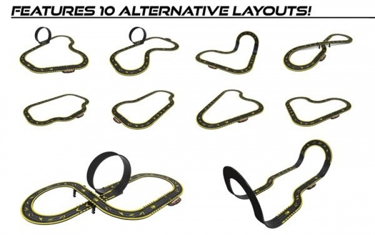 Bilbana Micro Scalextric - Batman mot Joker