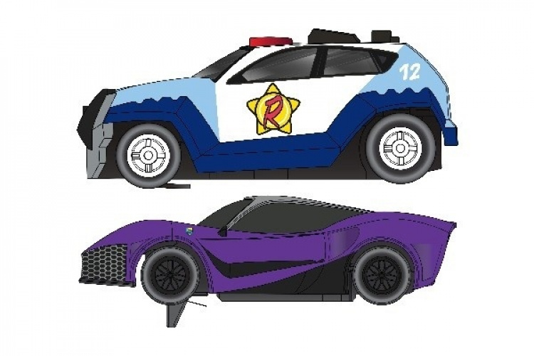 Bilbana Micro Scalextric Ryans World Street Chase