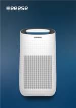 Vigga - 3-i-1 luftrenare, Wifi, HEPA-filter, lasersensor, 50 m2, Google Home