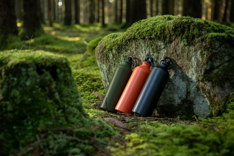 Orrefors Hunting Aluminiumflaska, Mörkgrön