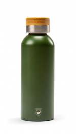 Orrefors Hunting Termosflaska med bambulock, Mörkgrön Orrefors Hunting Termosflaska med bambulock, Mörkgrön
