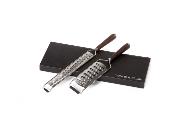 Orrefors Jernverk Rasp in 2-pak met wengé houten handvat Orrefors Jernverk Rasp in 2-pak met wengé houten handvat
