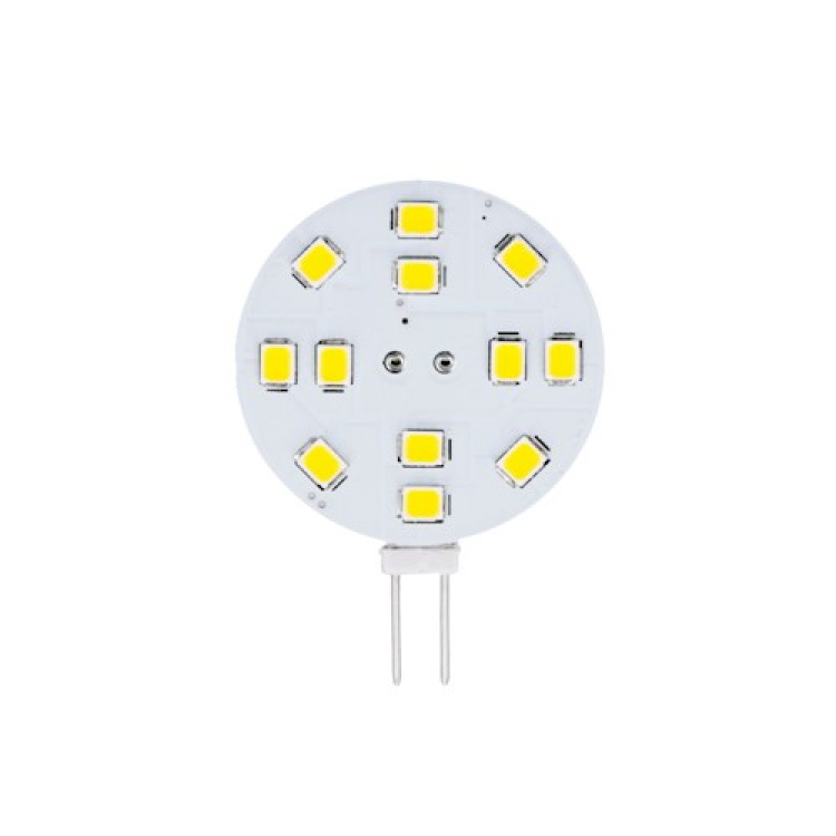 Forever Light LED lamp G4, Rond, 2W, 12V, 6000k, 180lm Forever Light LED lamp G4, Rond, 2W, 12V, 6000k, 180lm