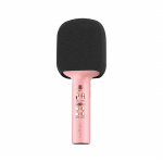 Maxlife MXBM-600 - Draadloze karaokemicrofoon met ingebouwde luidspreker, roze