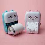 Maxlife MXTP-100 Thermische Printer - Draagbare Miniprinter met Bluetooth, Roze 