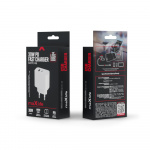 Maxlife MXTC-06 - PD QC Wandoplader 1x USB-C, 1x USB, 30W, Wit