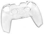 Siliconen handgreep Crystal case voor PS5-besturing, transparant Siliconen handgreep Crystal case voor PS5-besturing, transparant