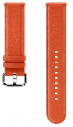 Samsung Leren polsbandje voor Galaxy Watch, oranje Samsung Leren polsbandje voor Galaxy Watch, oranje