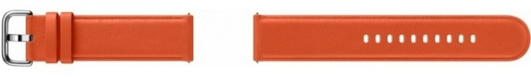 Samsung Leren polsbandje voor Galaxy Watch, oranje Samsung Leren polsbandje voor Galaxy Watch, oranje