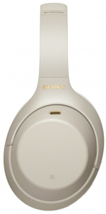 Sony WH-1000XM4 Draadloze hoofdtelefoon met ruisonderdrukking, zilver Sony WH-1000XM4 Draadloze hoofdtelefoon met ruisonderdrukking, zilver