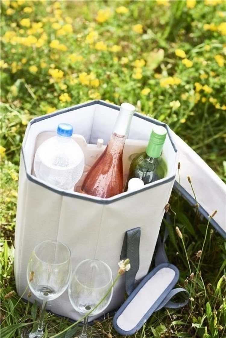 Outfit 20L koeltas met praktisch zitje Outfit 20L koeltas met praktisch zitje