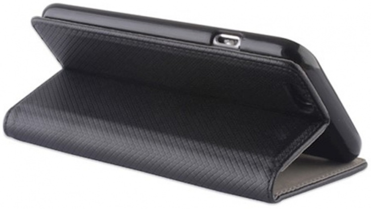 Slimme case met magnetische sluiting voor iPhone 13 Pro, Zwart