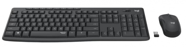 Logitech MK295 Silent Wireless Combo - GRAPHITE NORDIC Logitech MK295 Silent Wireless Combo - GRAPHITE NORDIC
