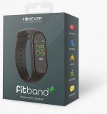Forever SB-50 Slimme activiteitenarmband, zwart