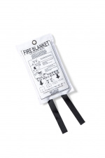 Kosta Linnewäfveri Brandfilt Mocka, Vit Kosta Linnewäfveri Brandfilt Mocka, Vit