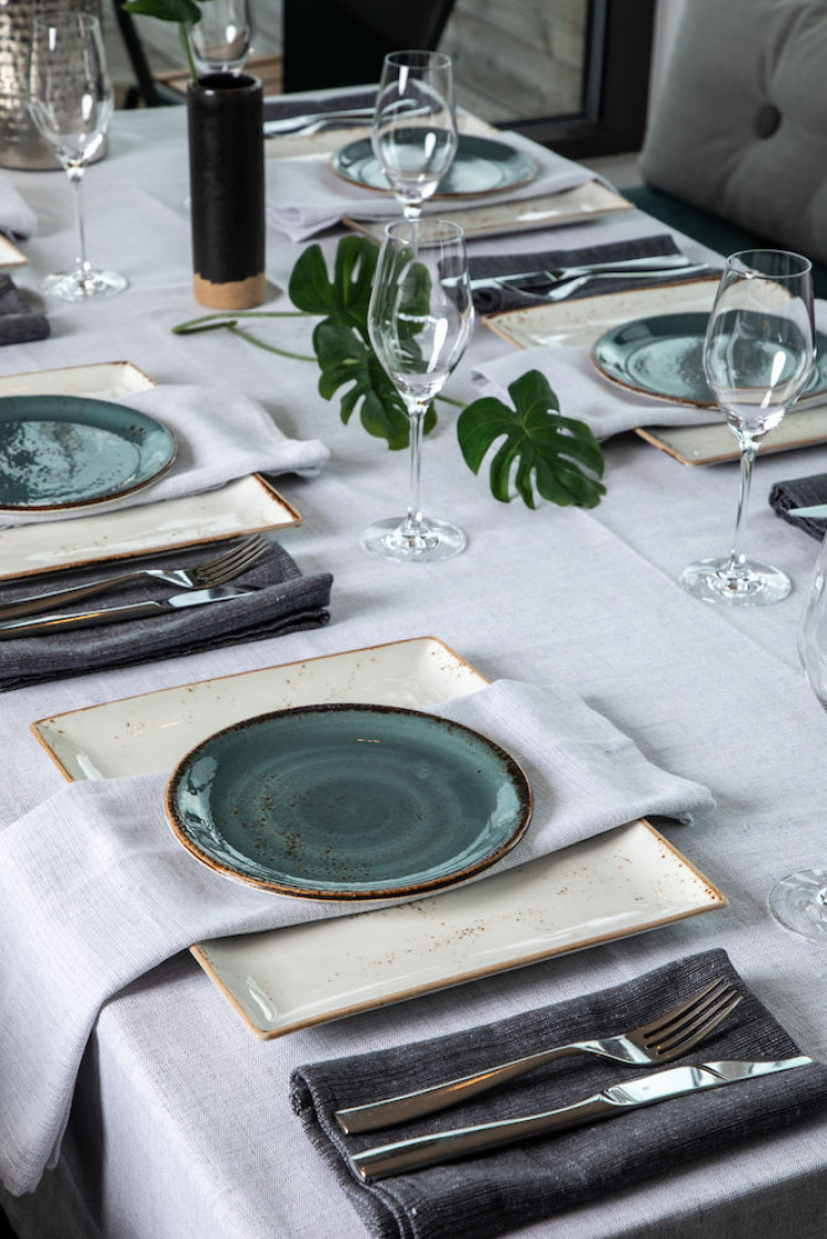 Kosta Linnewäfveri Eliza 6-pack servetter, Ljusgrå Kosta Linnewäfveri Eliza 6-pack servetter, Ljusgrå