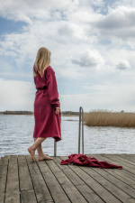 Kosta Linnewäfveri Badrock College, Vinröd, L/XL