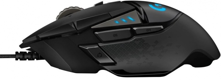 Logitech G502 HERO Gamingmuis met hoge prestaties Logitech G502 HERO Gamingmuis met hoge prestaties