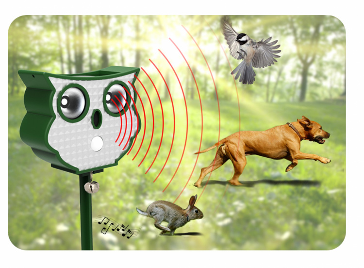 Genius Ideas Plaagdierverjager op zonne-energie