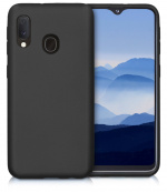 Hardcover mobiele cover voor Samsung Galaxy A20e, Zwart