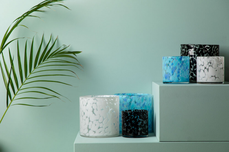 Orrefors Jernverk Mönstrad 15x15, Vit