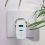 Forever TC-06-20AC PD QC wandoplader 1x USB-C 1x USB 20W Forever TC-06-20AC PD QC wandoplader 1x USB-C 1x USB 20W