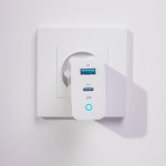 Forever TC-06-33AC PD QC wandoplader 1x USB-C 1x USB 33W