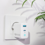 Forever TC-06-33AC PD QC wandoplader 1x USB-C 1x USB 33W